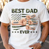 Personalized Unisex T-shirt, Hoodie – Gifts For Dad, Grandpa – Our Hero, Our Dad