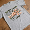 Personalized Unisex T-shirt, Hoodie – Gifts For Dad, Grandpa – Our Hero, Our Dad