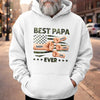 Personalized Unisex T-shirt, Hoodie – Gifts For Dad, Grandpa – Our Hero, Our Dad