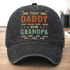Personalized Washed Baseball Cap – Gifts For Dad, Grandpa – Strong And Kind