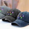 Personalized Washed Denim Baseball Cap – Gifts For Dad, Grandpa – Grandpa You Are Our Joy