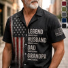 Personalized Hawaiian Shirt – Summer Gifts For Dad, Grandpa – Dad Makes Life Brighter