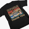 Personalized T-shirt, Hoodie – Gifts For Dad, Grandpa – Thanks For Being Awesome