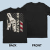 Personalized Back Printed T-shirt, Hoodie – Gifts For Dad, Grandpa – Leading With Strength