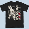 Personalized Back Printed T-shirt, Hoodie – Gifts For Dad, Grandpa – Leading With Strength