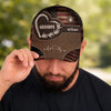 Personalized Baseball Cap – Gifts For Grandpa, Dad – Dad Strength Leads Us
