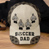 Personalized Baseball Cap – Gifts For Grandpa, Dad, Soccer Lovers – Eat Sleep Soccer Repeat