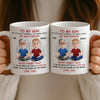 Personalized Mug – Father's Day Gifts For Son – Strong Roots, Strong Son