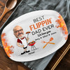 Personalized Grill Plate – BBQ Gift For Dad – King Of The Grill