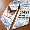 Personalized America 250th Anniversary – Decorative Sash – Gifts For Family Members – Built On Freedom & Faith