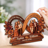 Personalized 2-Layered Wooden Plaque – Gifts For Couple – Growing Old With You