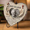 Personalized Photo Heart Shaped Stone – Meaningful Memorial Gift – Forever In Memory