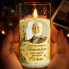 Personalized Photo LED Candle Light – Meaningful Memorial Gift – Always In Our Hearts