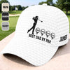 Personalized Classic Cap – Golf Gifts For Dad, Grandpa – Good Swings Good Days