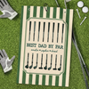 Personalized Golf Towel – Golf Gifts For Dad, Grandpa – Chasing Birdies All Day