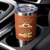 Personalized Printed Leather Tumbler – Birthday Gifts For Him, Husband – Forever Grateful For Dad