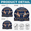 Personalized Wood Sign – Gifts For Couple – Welcome To Our Happy Place
