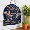 Personalized Wood Sign – Gifts For Couple – Welcome To Our Happy Place