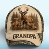 Personalized Classic Cap – Gift For Dad, Grandpa – Always Leading, Forever Loved