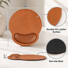 Personalized Photo Leather Mouse Pad – Birthday Gifts For Dad, Grandpa – Dad Makes Every Memory Better