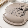 Personalized Photo Leather Mouse Pad – Birthday Gifts For Dad, Grandpa – Dad Makes Every Memory Better