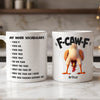 Personalized Mug – Funny Gifts For Coworkers, Work Besties – Professional Overthinker