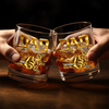 Personalized Whiskey Glass – Gifts For Dad – Proud Dad, Always.