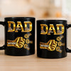 Personalized Black Mug – Gifts For Dad – Built To Be Dad