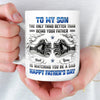 Personalized 3D Inflated Effect Printed Mug – Birthday Gifts For Son – Strong Roots Strong Bond