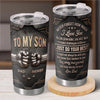 Personalized Tumbler – Gifts For Son – Never Forget How Proud I Am