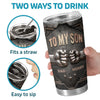 Personalized Tumbler – Gifts For Son – Never Forget How Proud I Am