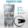 Personalized Tumbler – Father's Day Gifts For Son – Watching You Become A Dad