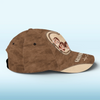 Personalized Classic Cap – Gift For Dad, Grandpa – Love Runs In This Cap
