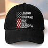 Personalized Classic Cap – Gifts For Dad, Grandpa – Dad And Grandpa Our Heroes