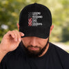 Personalized Classic Cap – Gifts For Dad, Grandpa – Dad And Grandpa Our Heroes
