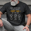 Personalized T-shirt, Hoodie – Gifts For Dad, Grandpa – Best Dad Of The World