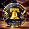 Personalized America 250th Anniversary Commemorative Keepsake Coin – Gifts For Family – Freedom Sounds Strong