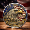 Personalized America 250th Anniversary Commemorative Keepsake Coin – Gifts For Family – Proud American Family
