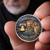 Personalized America 250th Anniversary Commemorative Keepsake Coin – Gifts For Family – Liberty Runs In Our Blood
