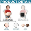 Imán de Nevera de Acrílico Personalizado con Foto – Regalos Divertidos para Papá y Abuelo – Cargando Chistes de Papá, Por Favor Espere