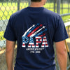 Personalized America 250th Anniversary Unisex T-shirt – Gifts For Dad, Grandpa – Red White Blue
