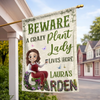 Personalized Flag – Gifts For Gardeners – Greeting You With Fresh Blooms