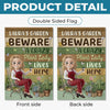 Personalized Flag – Gifts For Gardeners – Welcome To Her Happy Corner