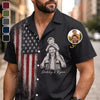 Personalized Photo Unisex Hawaiian Shirt – Gifts For Dad, Grandpa – Built On Freedom And Family