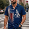 Personalized Photo Unisex Hawaiian Shirt – Gifts For Dad, Grandpa – Built On Freedom And Family