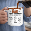 Personalized 3D Inflated Effect Printed Mug – Father's Day Gifts For Dad, Grandpa – Powered By Dad Energy