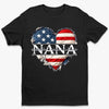 Personalized T-shirt, Hoodie – 4th Of July Gifts For Mom, Grandma – Blessed With Generations Of Love