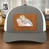 Personalized Photo Cap – Birthday Gifts For Dad, Grandpa – Home Is Wherever Dad Is