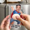 Personalized Photo Dad Bod Belly Squishy Acrylic Fridge Magnet – Funny Gifts For Dad, Grandpa – Official Belly Appreciation Club
