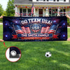 Personalized Outdoor Banner – Gifts For Soccer Lovers, Sports Fans, Sports Lovers – Chasing The Ultimate Goal